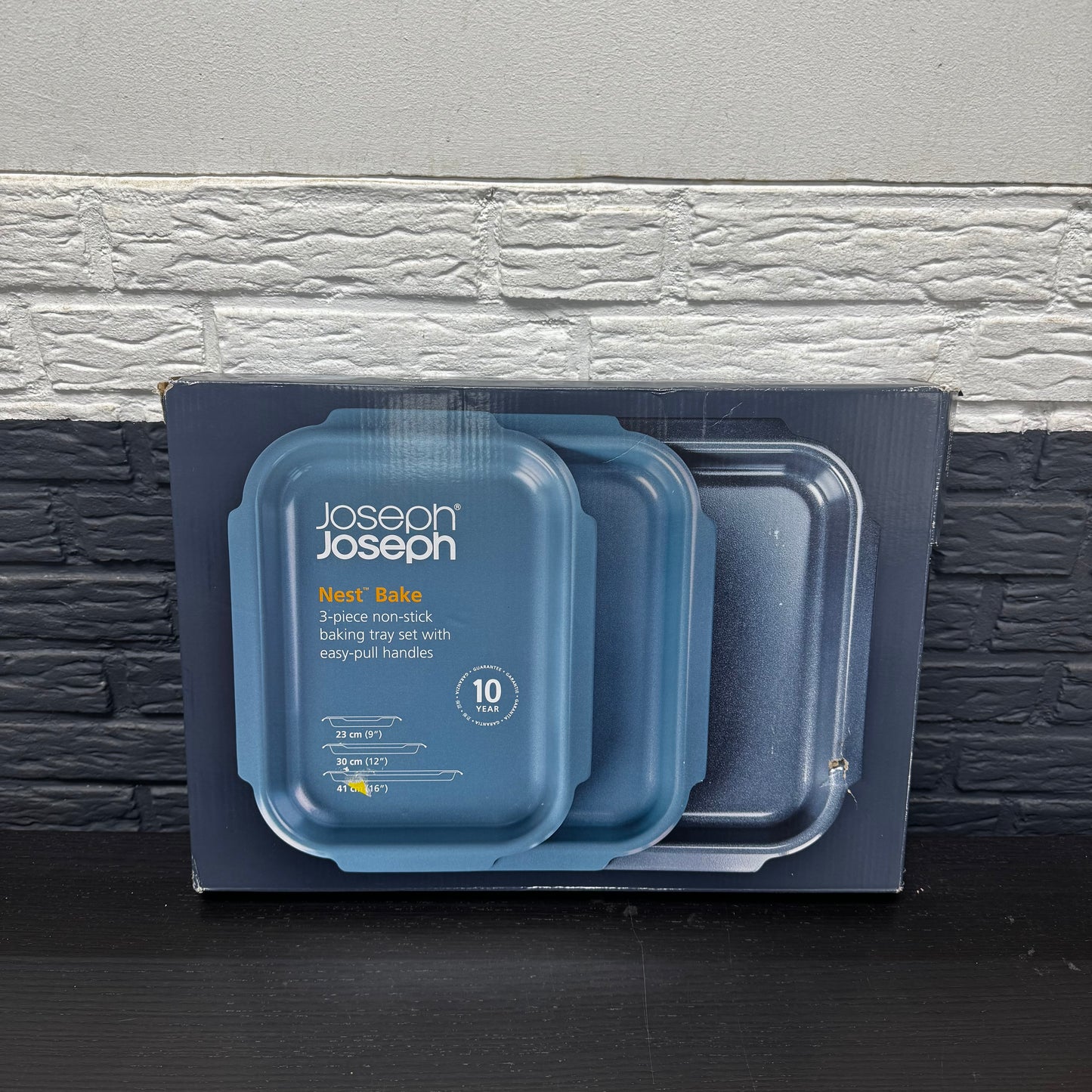 Joseph Nest™ Bake Oven Non-Stick 3-delige Bakplaat Set - Blauw