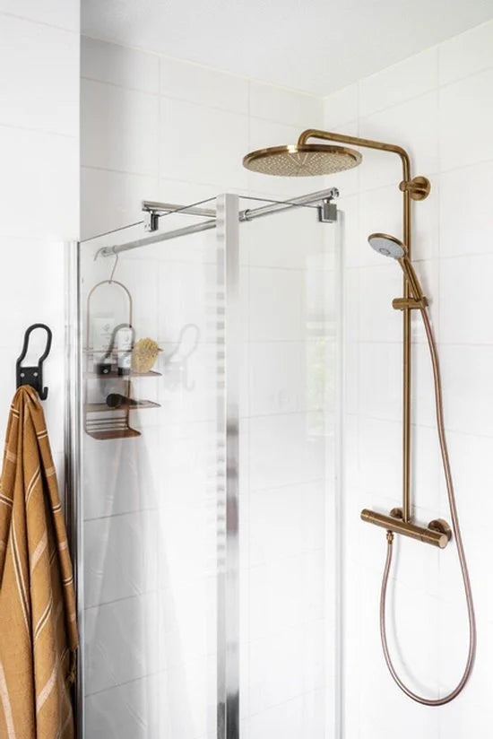 GROHE Euphoria XXL 310 Douchesysteem- regendouche - ø 31cm - met thermostaatkraan - sunset gold (mat brons) - 26075DL0