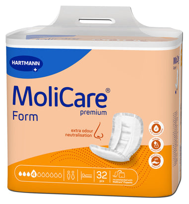 MoliCare Premium FORM Inlegger – 32 stuks