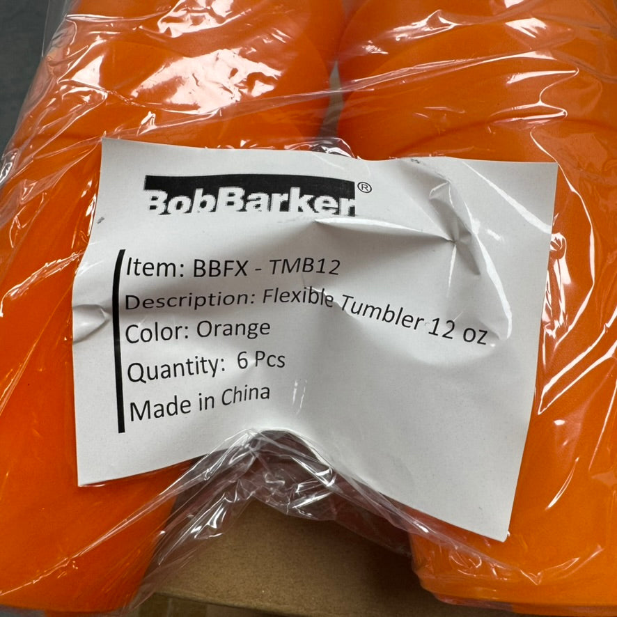 Partij 336x BobBarker BBFX-TMB12 pouce flexible 120z orange