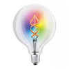 Ledvance Smart+ WiFi E27 Globe Classic Filament 4.5W – RGBW & Zeer Warm Wit (827)