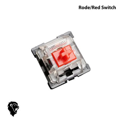 Royal Kludge RK61 – Compact Mechanisch RGB Gaming Toetsenbord (61 Keys) | Draadloos & Bedraad