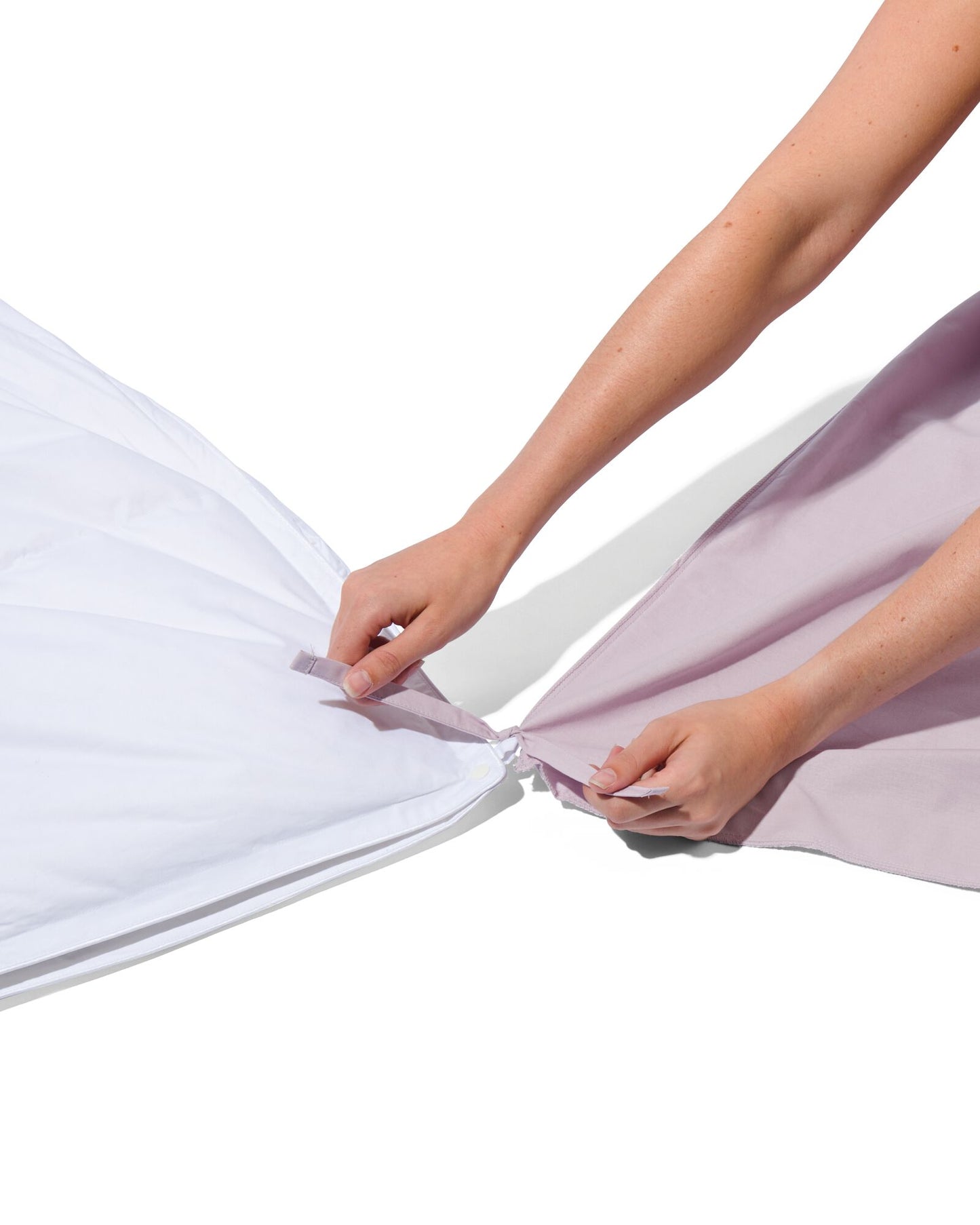 Donsdekbed 140x200 – gerecycled dons & veren – wasbaar – nieuw