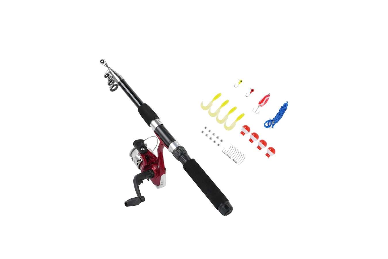 Vishengel Set – Complete Werphengel met Accessoires voor Beginners & Gevorderden | Nieuw