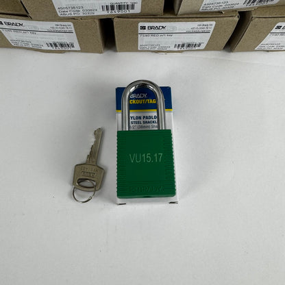 Brady Weerbestendig Nylon & Stalen Veiligheidsslot – Maximale bescherming in elke omgeving