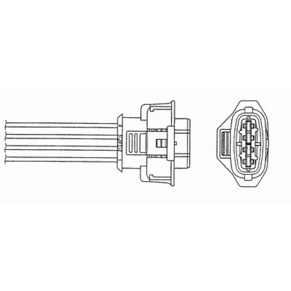 NGK 0485 Lambda Sensor oza334-esz1a – Nieuw