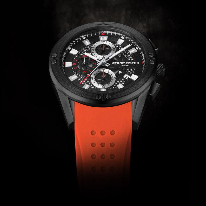 Aeromeister Amsterdam Mundo am1606 Montre - Nouveau Outlet