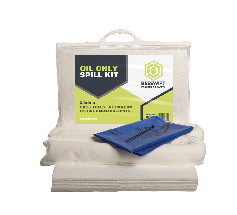 Beeswift Oil Only Spill Kit 20l White BESOSK20 olie absorptiekit