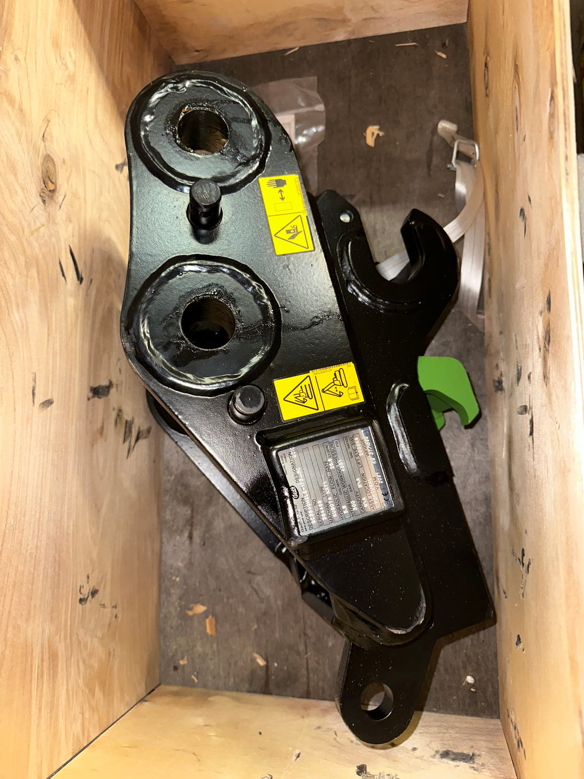 Geith QC3540H2LE-173_NC Snelwisseladapter Kubota KX71 - Nieuw