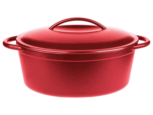 GSW Gietijzeren ovenschaal, 33 x 25 cm (rood)