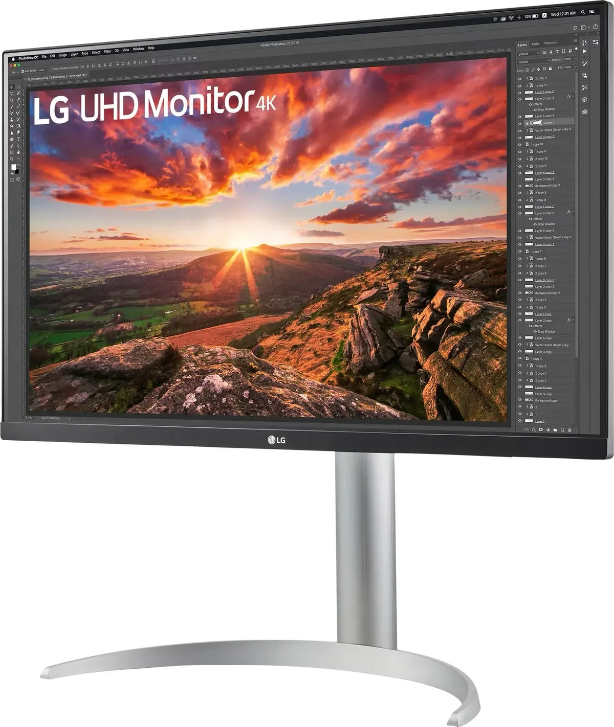 LG 27UP83A-W Wit 27" • 3840x2160 (4K) • 60Hz • IPS • 5ms