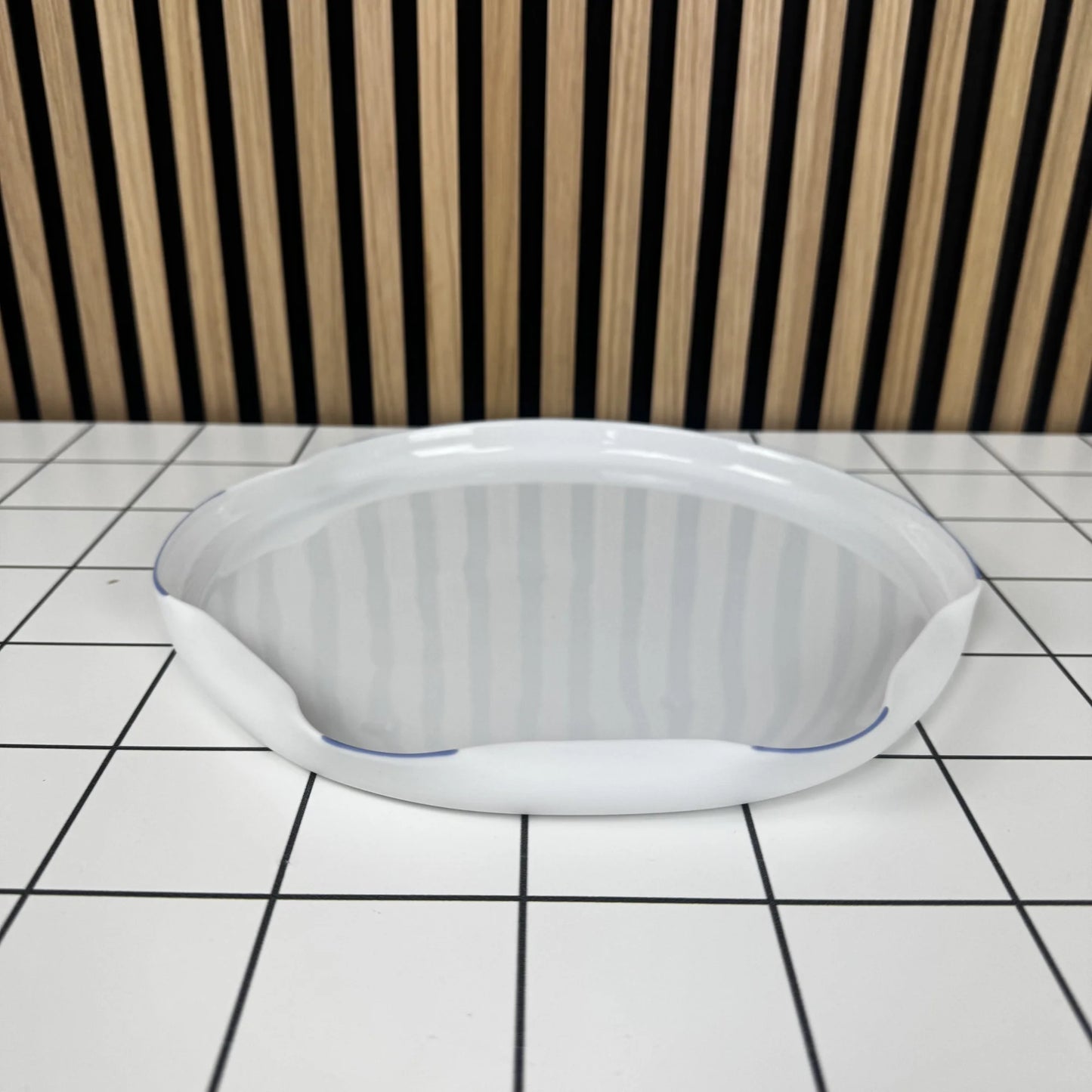 (vis)schaal 24cm porselein