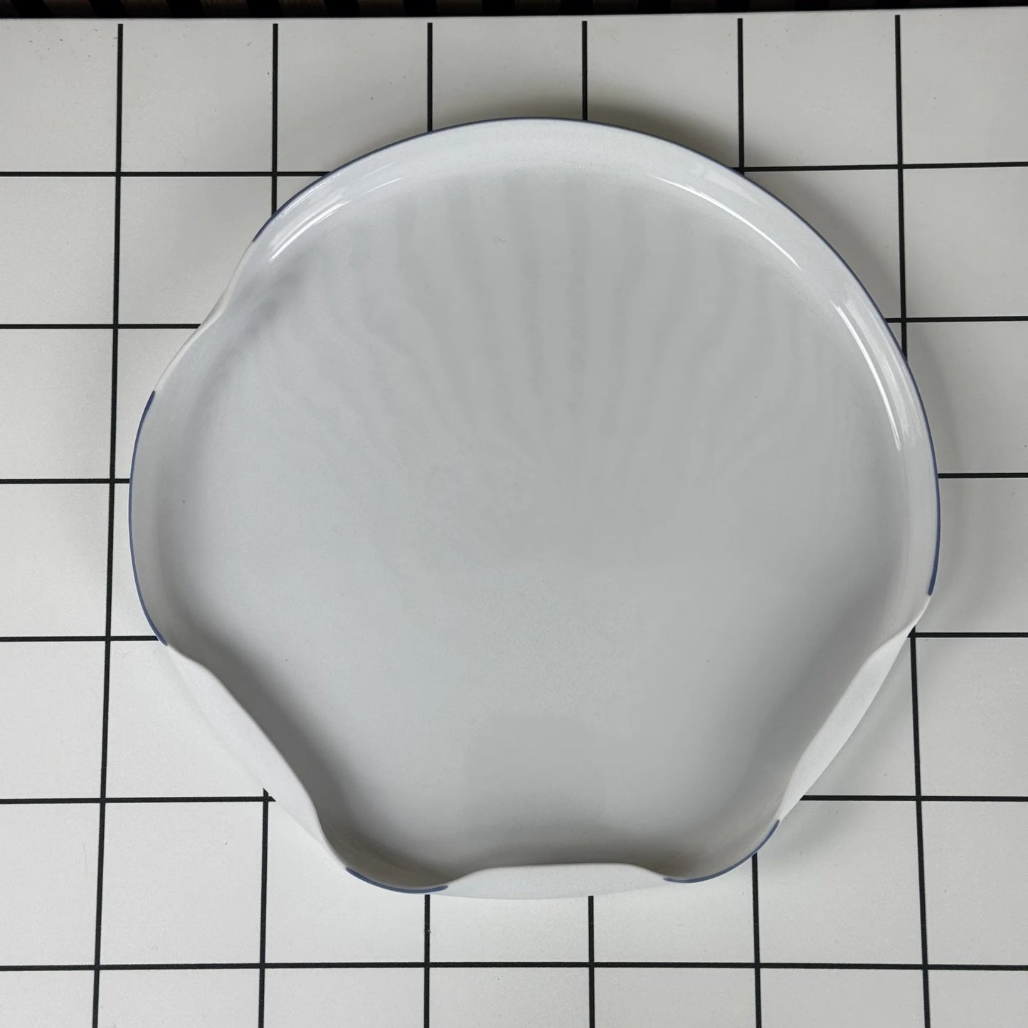 (vis)schaal 24cm porselein