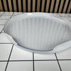 (vis)schaal 24cm porselein