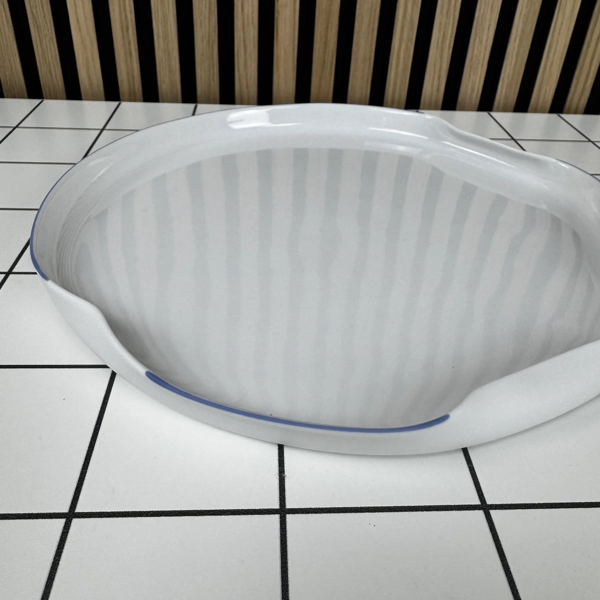 (vis)schaal 24cm porselein
