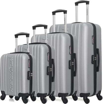AMERICAN TRAVEL - Set van 4 koffers ABS