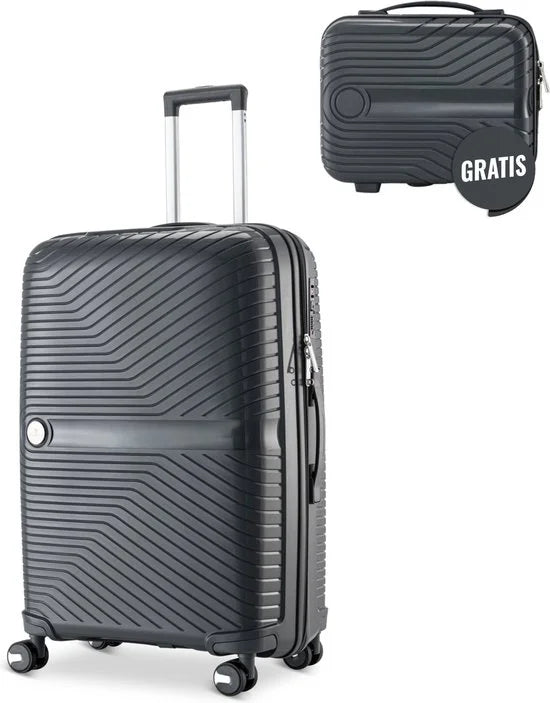 SKYCASES Premier Journeyman - Handbagage Koffer - Cijferslot - 35x23x55 cm - 44L - Antraciet