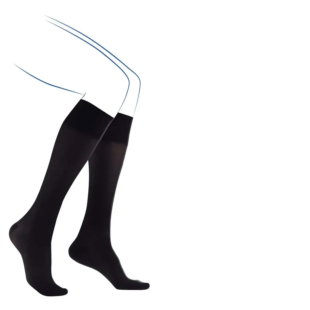 Venoflex Secret 2 kniekousen / compressiekousen Maat 3 - zwart