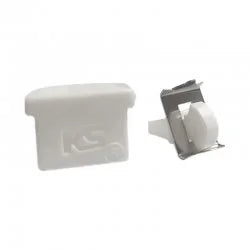 ks twist endstop + cap white