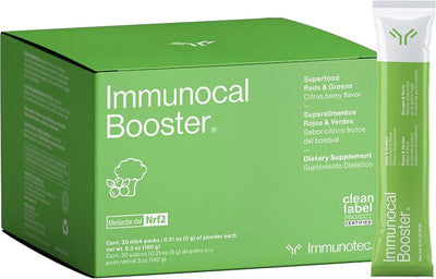 Immunocal Booster – Supplement with Over 50 Fruits & Veggies, Relieves Inflammation, Antioxidant, Selenium + Sulforaphane (Nrf2 Activator™) | Gluten Free, Sugar Free | 30 Servings