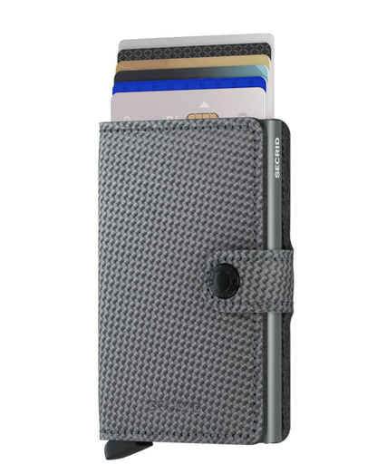 Secrid Mini Wallet Portemonnee Carbon Cool Grey