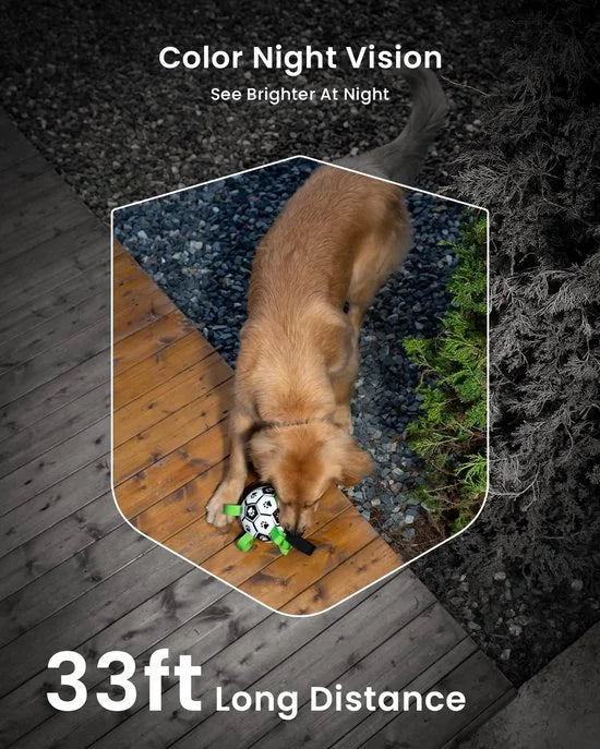 ieGeek ZS-GX3S  Wire-free battery beveiligingscamera met zonnepaneel