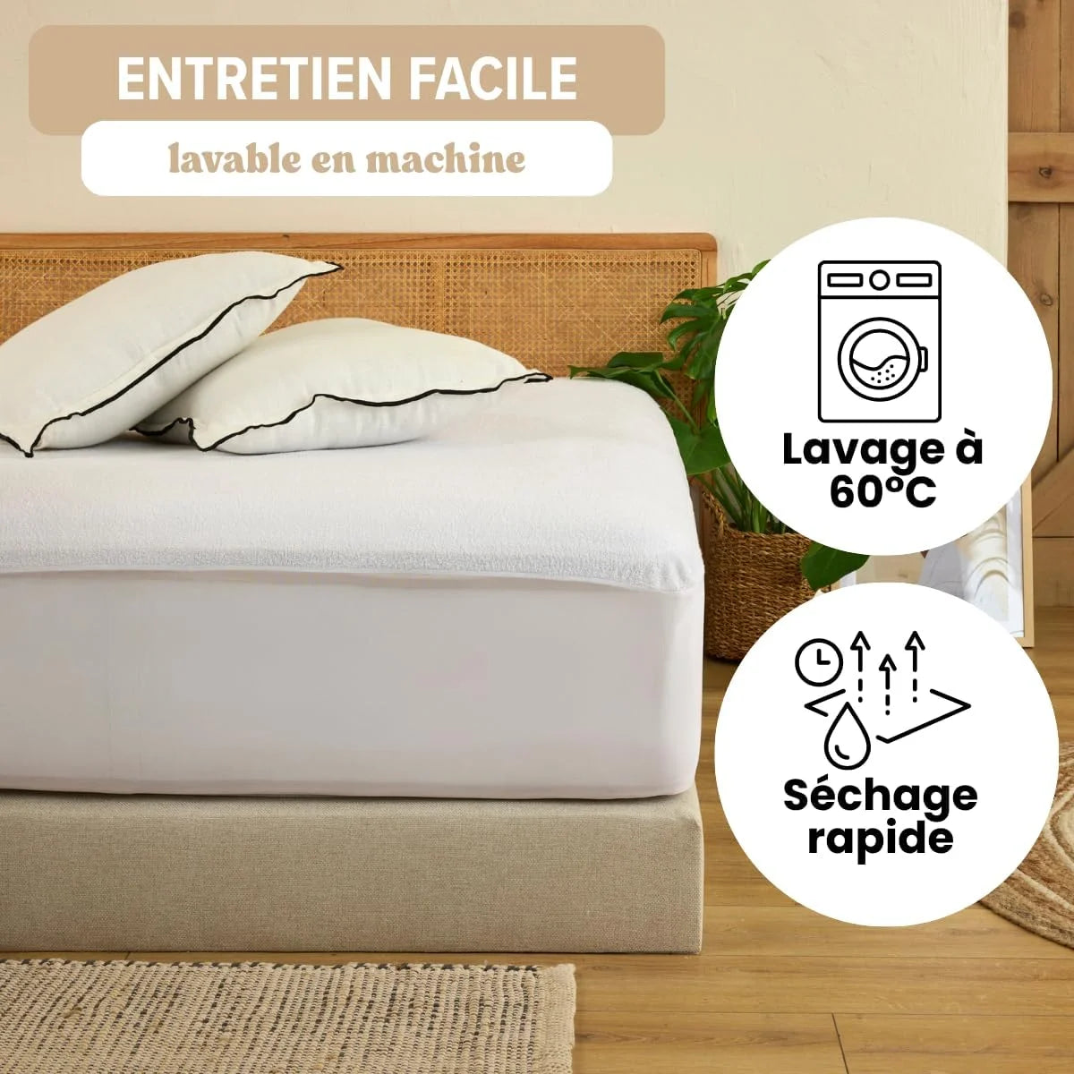 Dreamway Matrasbeschermer 120x200