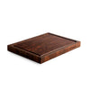 WALNOOT SNIJPLANK - MEDIUMMateriaal Zuid-Amerikaanse walnoot Afmetingen	34 x 24 x 3 cm Gewicht	1,7 kg