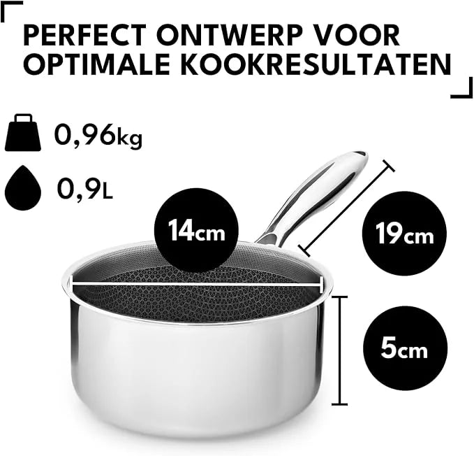 Steelpan 14 cm (0,9 l)