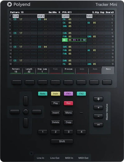 Polyend Tracker Mini - Groovebox