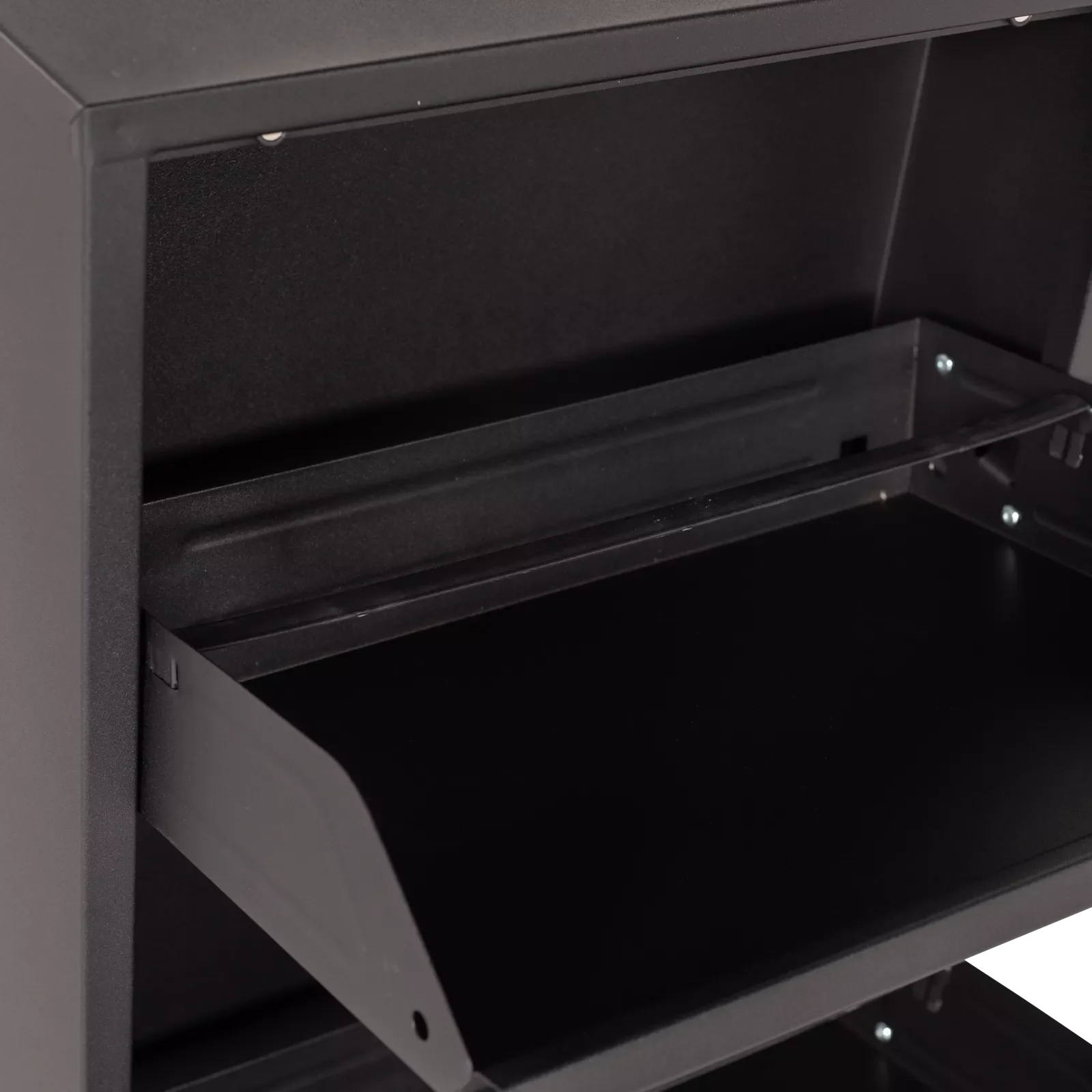 Schoenenkastje Shoes (3 vakken) - Mat Zwart