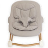 Bo Jungle Grow With Me Bouncer - Pure White (witte poten, zitgedeelte grijs)