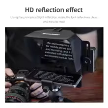 Pronstoor Telefoon En Dslr Opname Mini Teleprompter