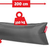 Fatboy LAMZAC 3.0 Luchtzitzak, steel grey, 185x83 cm
