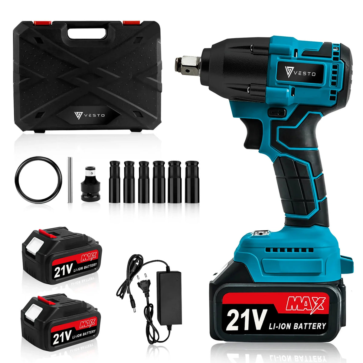 VESTO ACCU SLAGMOERSLEUTEL 21V