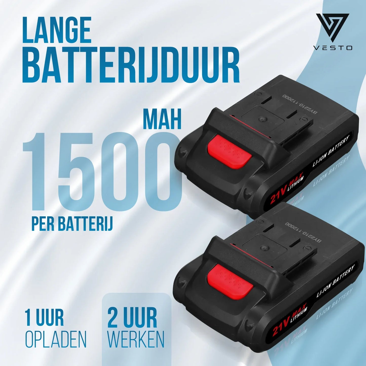 VESTO POWERDRIVE ACCUBOORMACHINE 21V