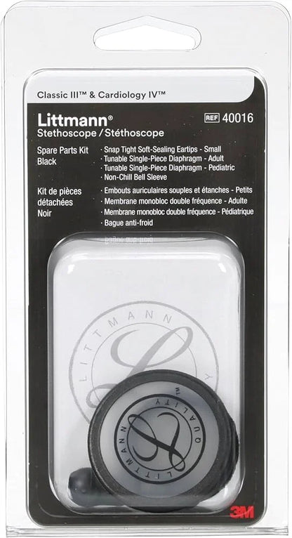3M™ Littmann Stethoscoop spare parts kit, Classic III, Cardiology IV, Cardiology III of CORE grijs