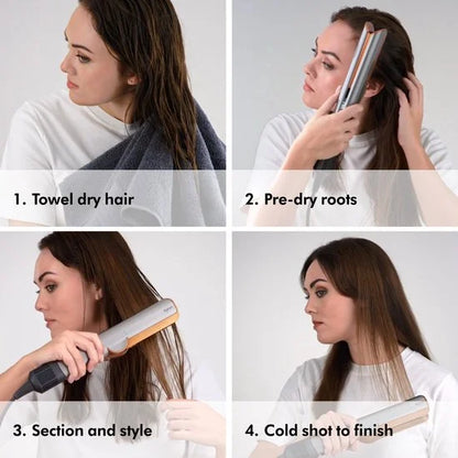 Dyson Airstrait wet-to-dry - Stijltang - Ceramic Pink/Rose Gold