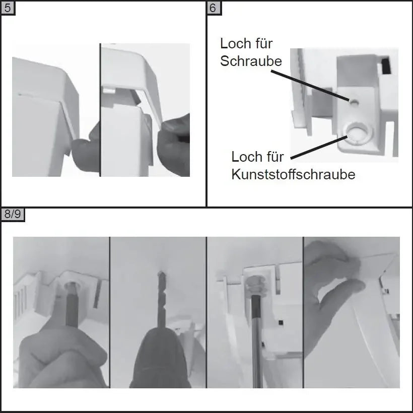 MPK Dakluik dubbel plisse binnenkader wit voor 40x40cm