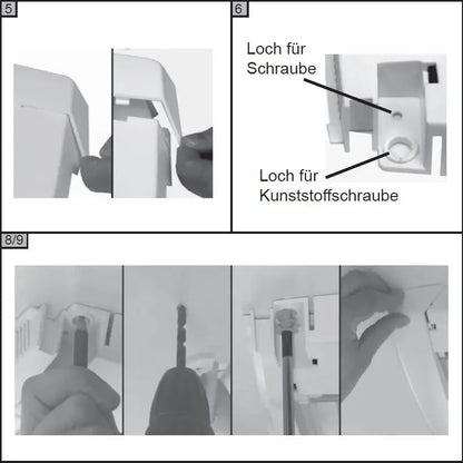 MPK Dakluik dubbel plisse binnenkader wit voor 40x40cm