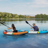 WOLF ARMOR Inflatable Kayak 1 and 2 Persons with Accessories & EVA Padded Seats