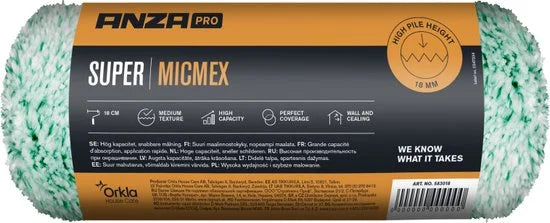 ANZA Pro muurverfroller maxi Micmex 25 cm