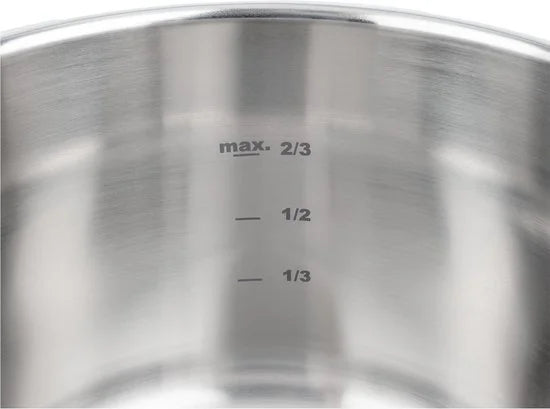 Tefal Snelkookpan Secure Click P2530756 6L - Secure 5-beveiligingssysteem met 2-traps kookregelaar