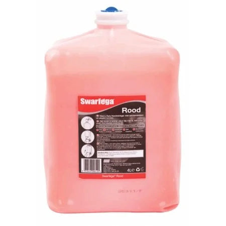 Swarfega Rood Heavy Duty Handcleaner 4ltr doos 4 stuks