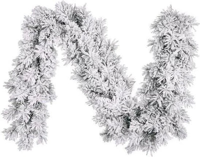 Black Box guirlande Dinsmore 180 cm besneeuwd
