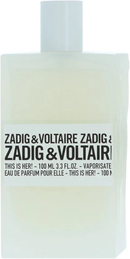 Zadig & Voltaire This Is Her! 100 ml Eau de Parfum - Damesparfum