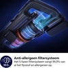 Philips Steelstofzuiger met Dweilfunctie XC7055/01 Aqua - Draadloos en Zonder Zak - Zuigmond met LED Verlichting