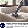 Philips Steelstofzuiger met Dweilfunctie XC7055/01 Aqua - Draadloos en Zonder Zak - Zuigmond met LED Verlichting