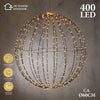 Lichtbol LED - Lichtbal Ø 60 cm - Kerstdecoratie - Kerstverlichting Buiten en Binnen - Kerst Licht Slinger - LED licht
