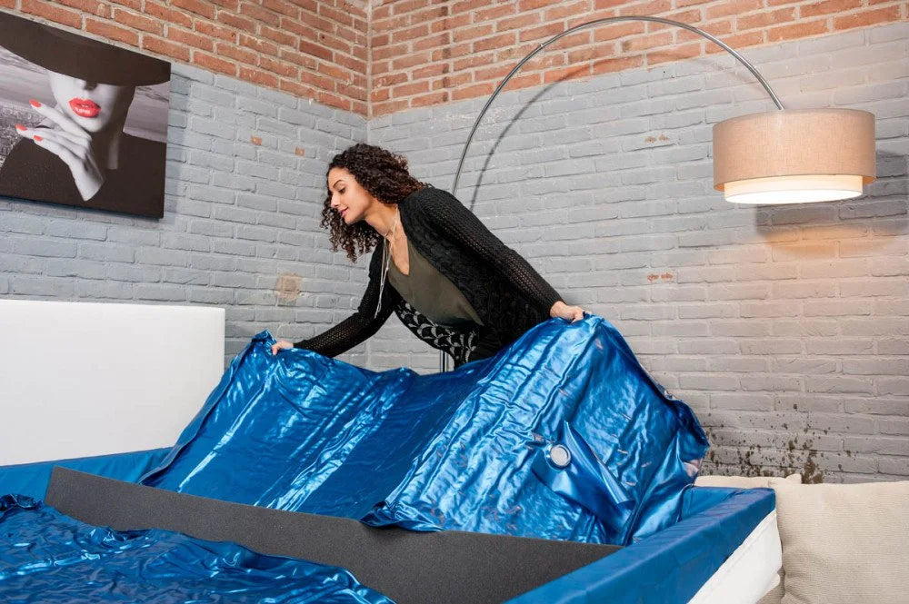 Watermatras Softside Duo-set EN71 Vinyl  160x200cm 2st